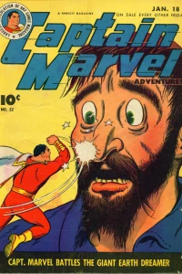 Capt. Marvel Battles the Giant Earth Dreamer