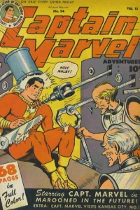 Marooned in the Future! ; Capt. Marvel Visits Kansas City, Mo.!