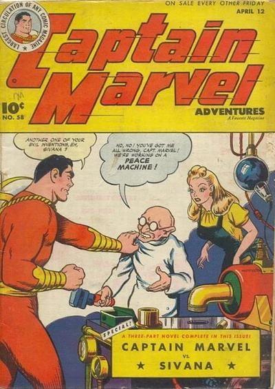 Cover of Captain Marvel Vs. Sivana