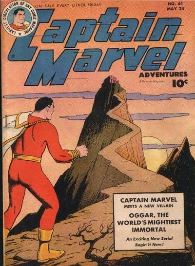 Cover of Captain Marvel Meets a New Villain : Oggar, the World's Mightiest Immortal