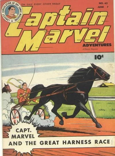 Cover of Capt. Marvel and the Great Harness Race