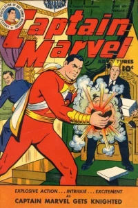 Captain Marvel gets Knighted