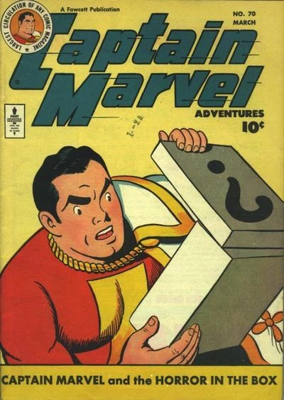 Cover of Captain Marvel and the Horror in the Box