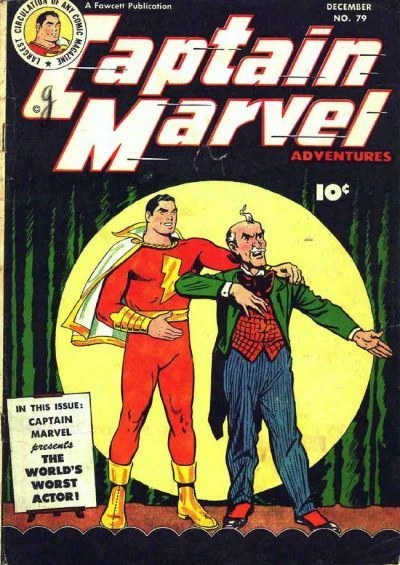 Cover of Captain Marvel Presents the World's Worst Actor!