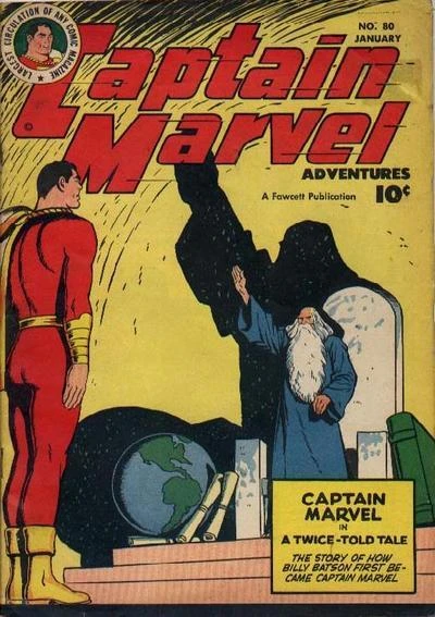 Cover of Captain Marvel in a Twice-Told Tale