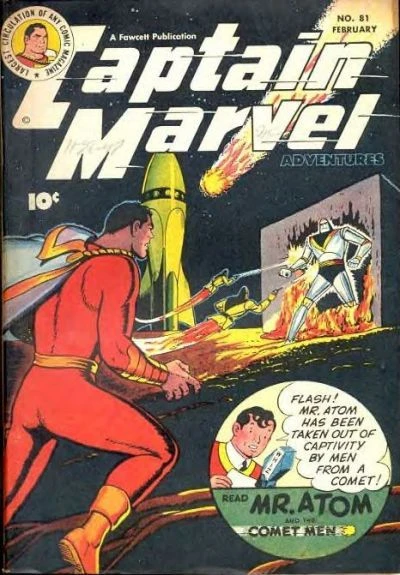 Cover of Mr. Atom and the Comet Men