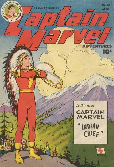 Cover of Captain Marvel Indian Chief