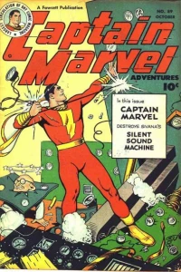 Captain Marvel Destroys Sivana's Silent Sound Machine