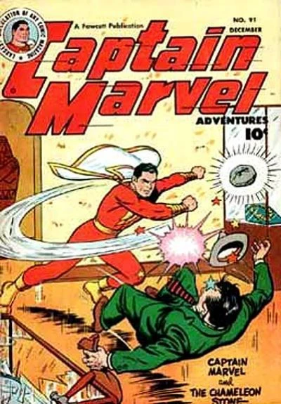 Cover of Captain Marvel and the Chameleon Stone