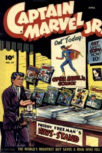 Capt. Marvel Jr. Sees Stars