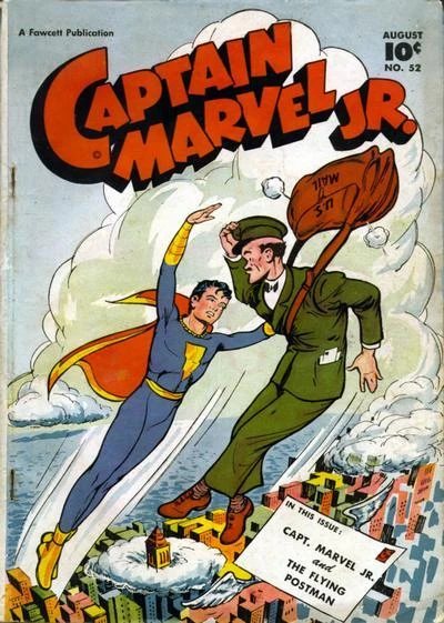 Cover of Capt. Marvel Jr. Finds A Home