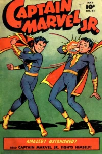 Capt. Marvel Jr. Fights Himself