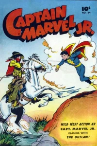 Capt. Marvel Jr. Duels With the Outlaw