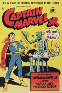 Capt. Marvel Jr. Fights the Cosmic War Dust