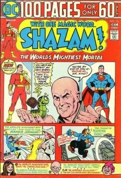 Cover of Captain Marvel Meets Lex Luthor!?! / The Man in the Paper Armor
