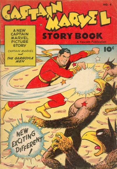 Cover of Captain Marvel and the Gargoyle Men
