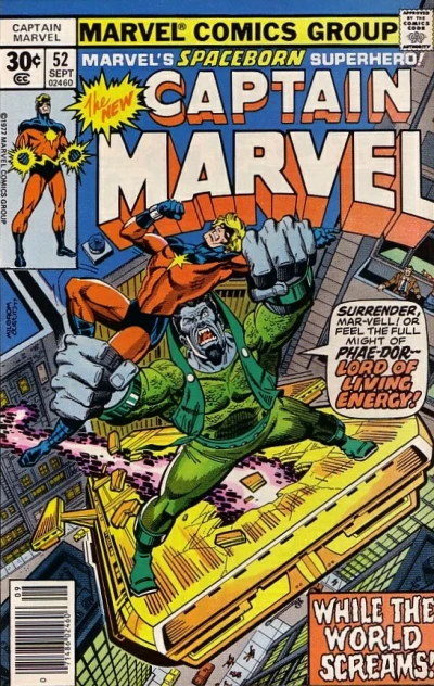 Cover of Captain Marvel -- Wanted!