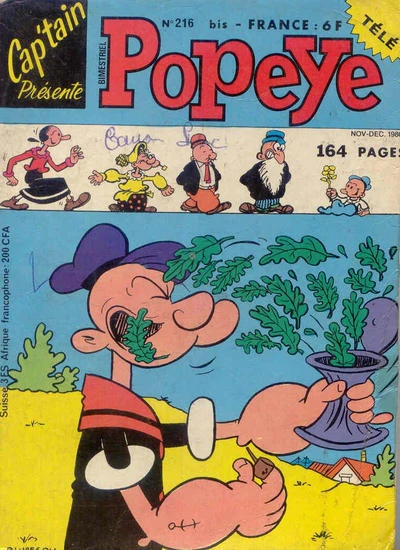 Cover of Issue #216 bis