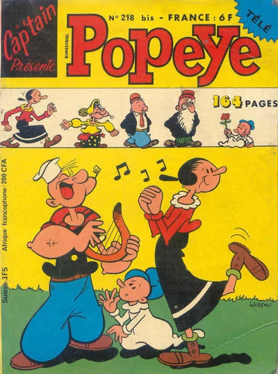 Cover of Issue #218 bis