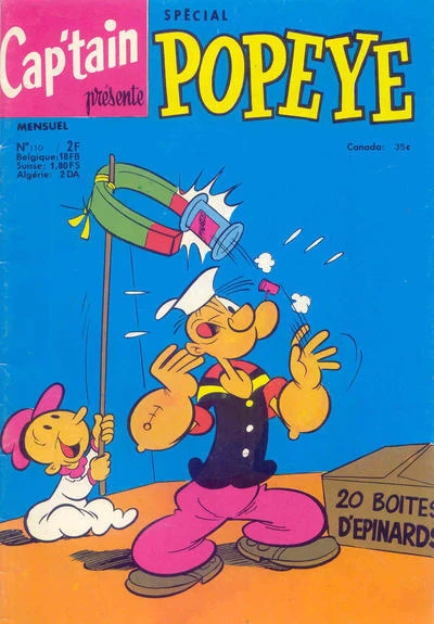 Cover of Pas de vase, pour Popeye
