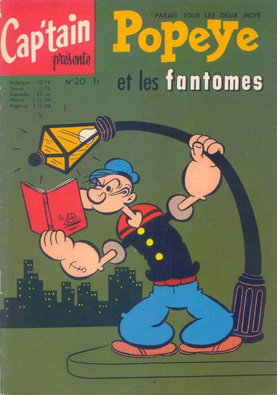 Cover of Popeye et les fantômes