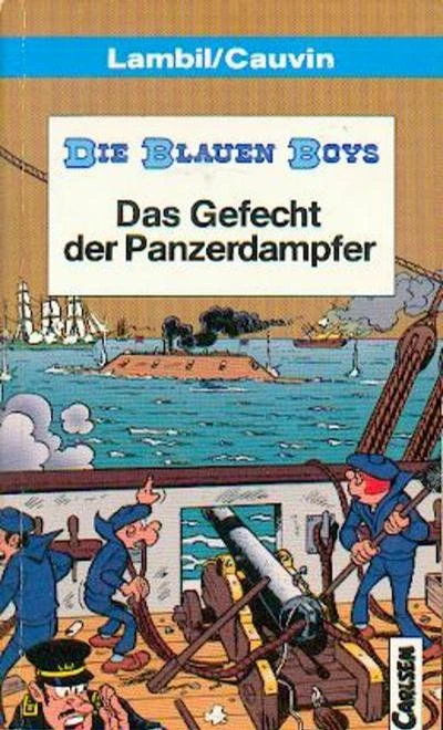 Cover of Die blauen Boys: Das Gefecht der Panzerdampfer