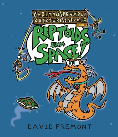 Cover of Book 3: Reptoids from Space!