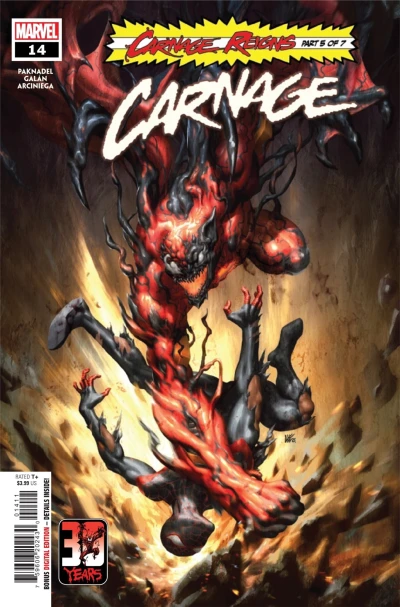 Cover of Carnage Reigns, Part 5 of 7