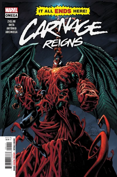 Cover of Carnage Reigns. Part 7 of 7