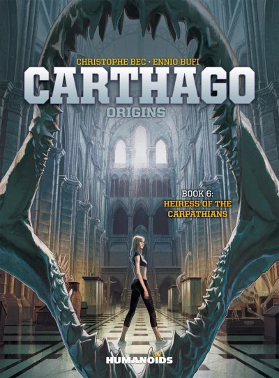 Cover of Book 6: Heiress of the Carpathains