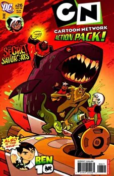 Cover of The Cannibal Curse!; Alien Data Files: Ripjaws; Dora Flora; Alien Data Files: Stinkfly