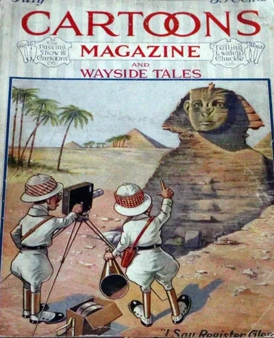 Cover of Cartoons Magazine and Wayside Tales