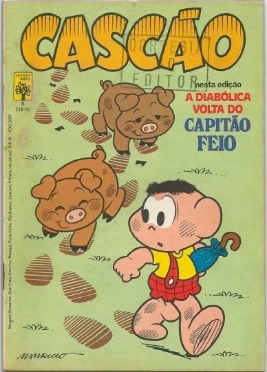 Cover of A diabólica volta do Capitão Feio