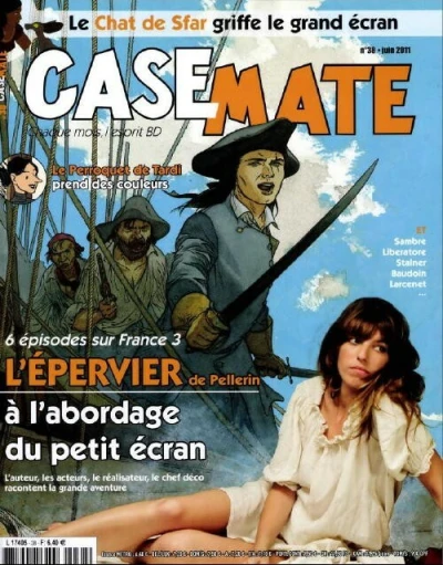 Cover of L'Epervier é l'abordage du petit écran