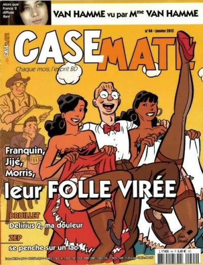 Cover of Franquin, Jijé, Morris, leur folle virée