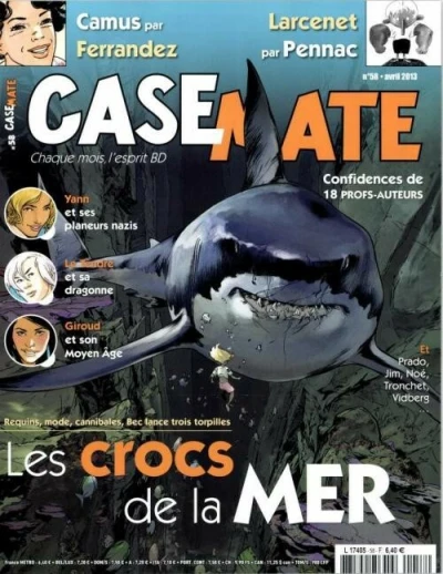 Cover of Les crocs de la mer
