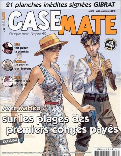 Cover of Avec Mattéo : sur les plages des premiers congés payés