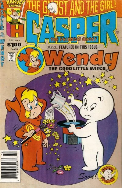 Cover of Casper and Wendy, the Good Little Witch