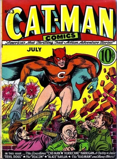 Cover of Cat-Man Comics