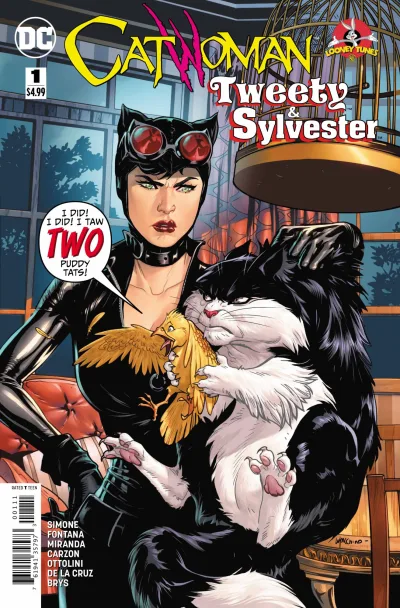 Cover of A Fine Fit of Feather and Fur; Cats!