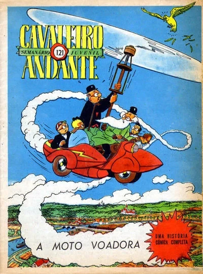 Cover of A Moto Voadora