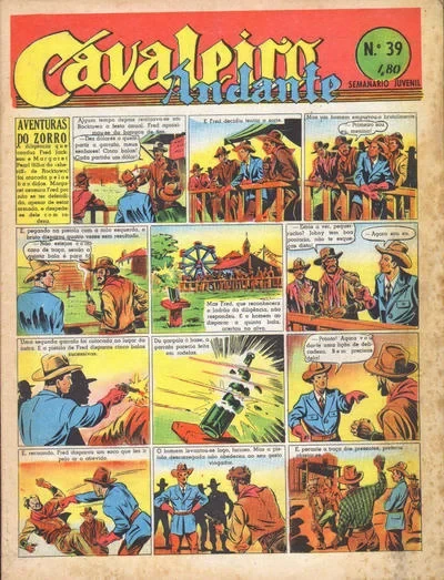 Cover of Aventuras do Zorro