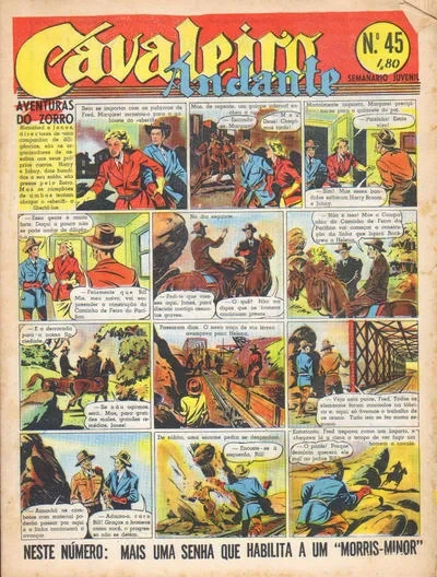 Cover of Aventuras do Zorro