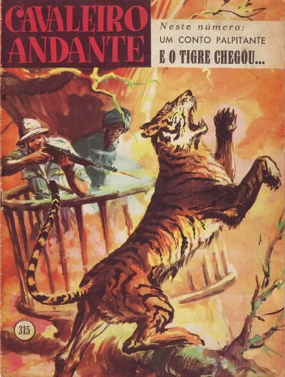 Cover of E O Tigre Chegou