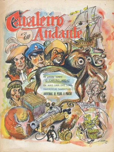Cover of O Capitão Audaz