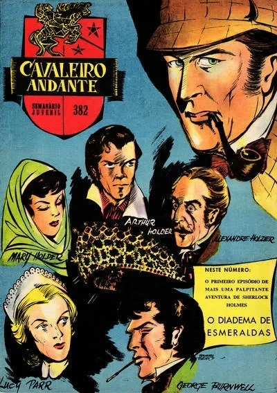 Cover of O Diadema de Esmeraldas