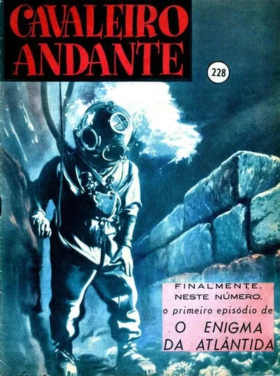 Cover of O Enigma da Atlantida