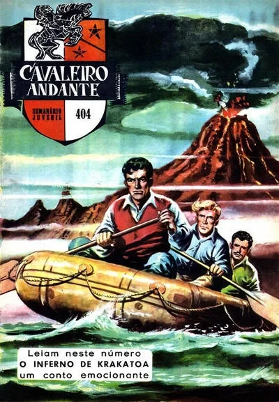 Cover of O Inferno de Krakatoa