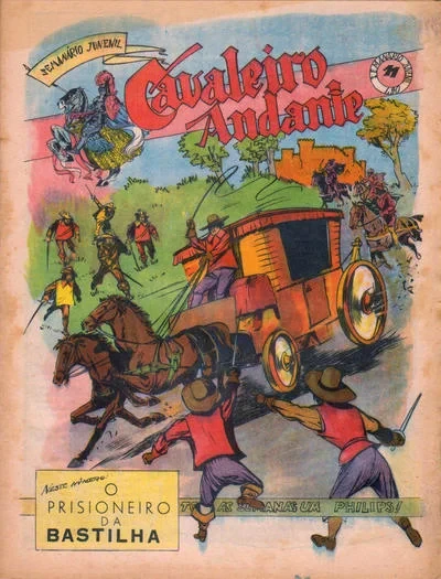 Cover of O Prisioneiro da Bastilha