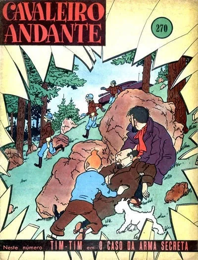 Cover of Tim-Tim em O Caso da Arma Secreta